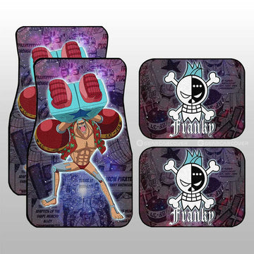 Franky Car Floor Mats Custom Galaxy Style One Piece Anime Car Accessories - Gearcarcover - 1