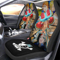 Franky Car Seat Covers Custom One Piece Anime Car Interior Accessories - Gearcarcover - 2