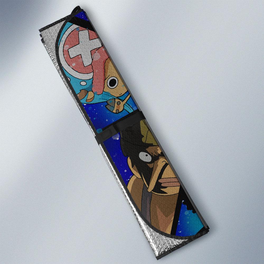 Franky Car Sunshade Custom One Piece Anime Car Accessories - Gearcarcover - 3