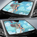 Franky Car Sunshade Custom One Piece Map Anime Car Accessories - Gearcarcover - 2