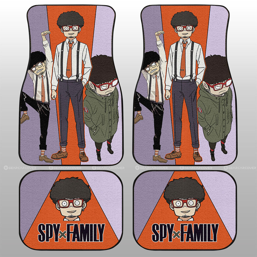Franky Franklin Car Floor Mats Custom Spy x Family Anime Car Accessories - Gearcarcover - 2