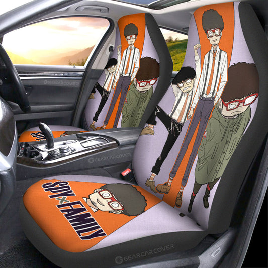 Franky Franklin Car Seat Covers Custom Spy x Family Anime Car Accessories - Gearcarcover - 2