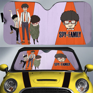 Franky Franklin Car Sunshade Custom Spy x Family Anime Car Accessories - Gearcarcover - 1