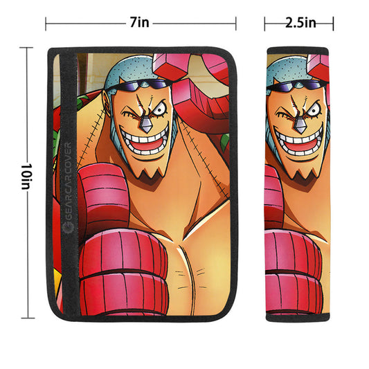 Franky Seat Belt Covers Custom One Piece Anime Car Accessoriess - Gearcarcover - 1