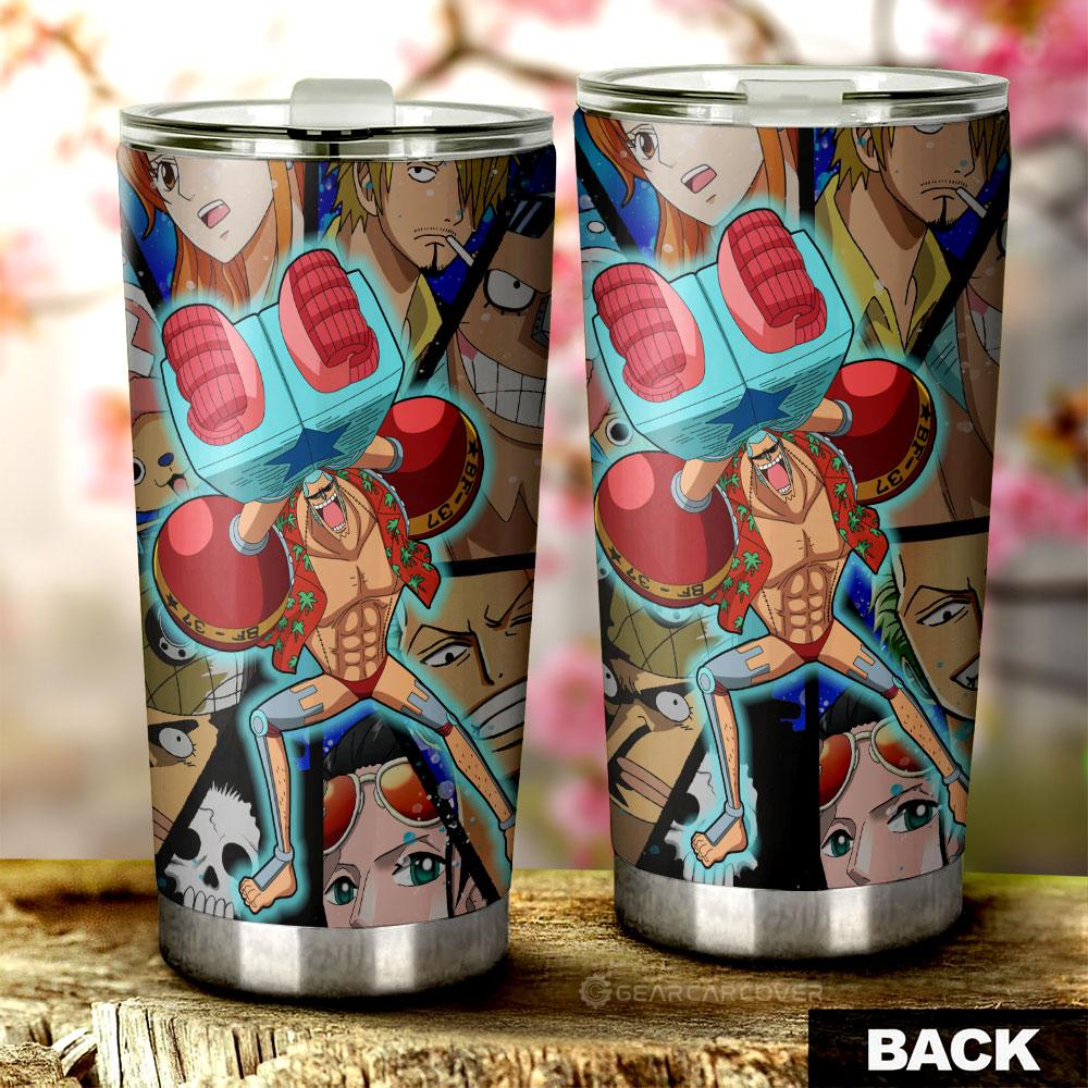 Franky Tumbler Cup Custom Anime One Piece Car Interior Accessories For Anime Fans - Gearcarcover - 3