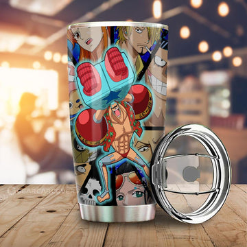 Franky Tumbler Cup Custom Anime One Piece Car Interior Accessories For Anime Fans - Gearcarcover - 1