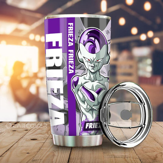 Freiza Tumbler Cup Custom Dragon Ball Anime Car Accessories - Gearcarcover - 1