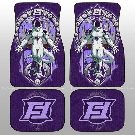 Frieza Car Floor Mats Custom Dragon Ball Car Interior Accessories - Gearcarcover - 1