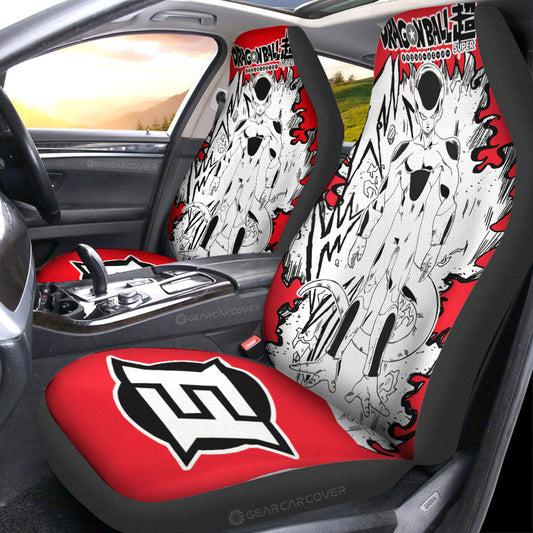 Frieza Car Seat Covers Custom Dragon Ball Anime Car Accessories Manga Style For Fans - Gearcarcover - 2