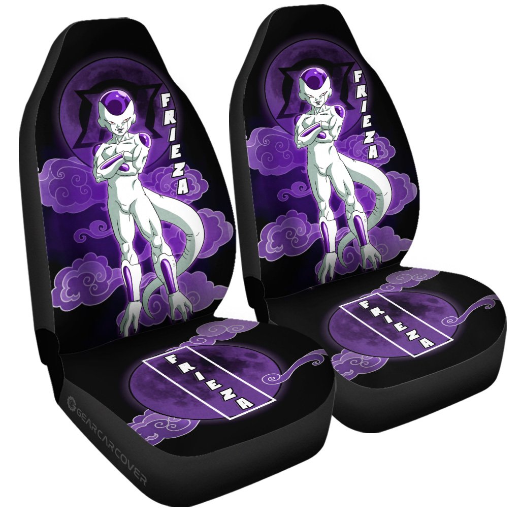Frieza Car Seat Covers Custom Dragon Ball Anime Car Interior Accessories - Gearcarcover - 3