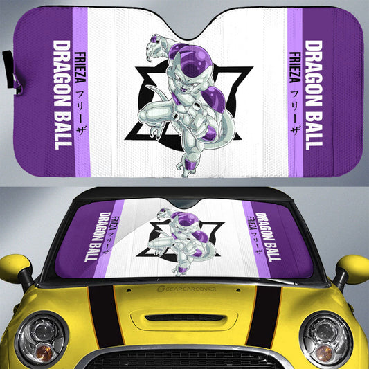 Frieza Car Sunshade Custom Dragon Ball Car Accessories For Anime Fans - Gearcarcover - 1