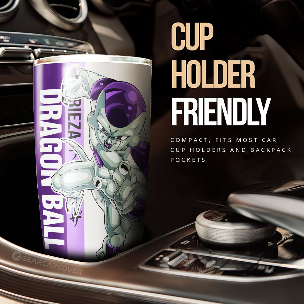 Frieza Tumbler Cup Custom Dragon Ball Car Accessories For Anime Fans - Gearcarcover - 2