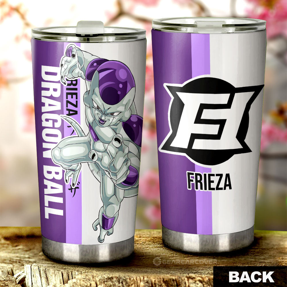 Frieza Tumbler Cup Custom Dragon Ball Car Accessories For Anime Fans - Gearcarcover - 3