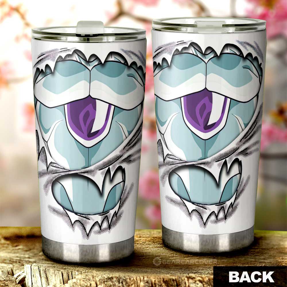 Frieza Uniform Tumbler Cup Custom Dragon Ball Anime - Gearcarcover - 3