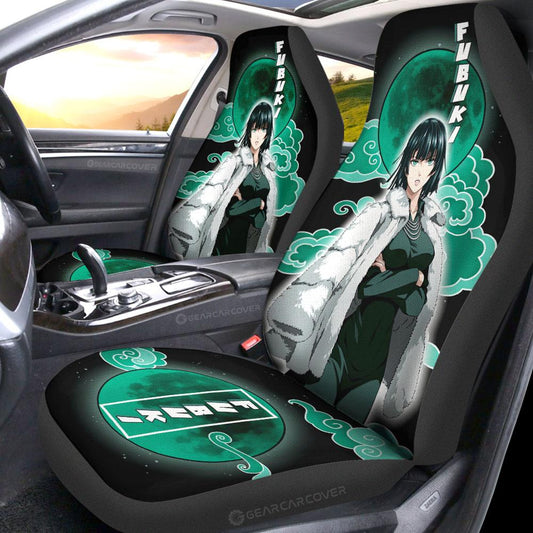 Fubuki Car Seat Covers Custom One Punch Man Anime Car Accessories - Gearcarcover - 2