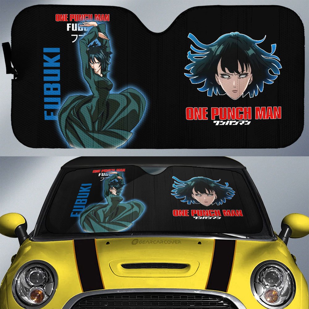 Fubuki Car Sunshade Custom One Punch Man Anime Car Interior Accessories - Gearcarcover - 1