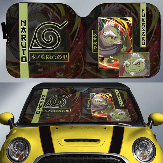 Fukasaku Car Sunshade Custom Anime Car Accessories - Gearcarcover - 1