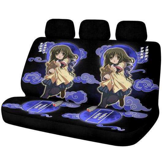 Fuko Ibuki Car Back Seat Covers Custom Clannad Anime Car Accessories - Gearcarcover - 1