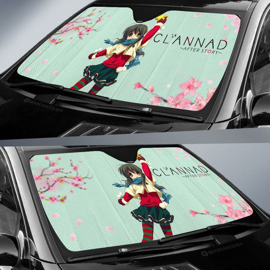 Fuko Ibuki Car Sunshade Custom Clannad Anime Car Accessories - Gearcarcover - 2