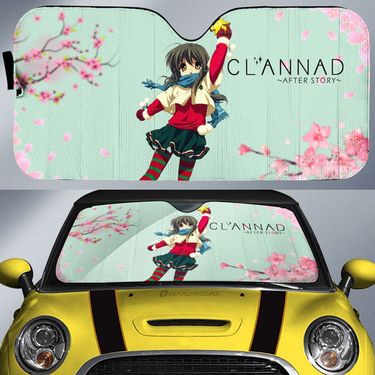 Fuko Ibuki Car Sunshade Custom Clannad Anime Car Accessories - Gearcarcover - 1