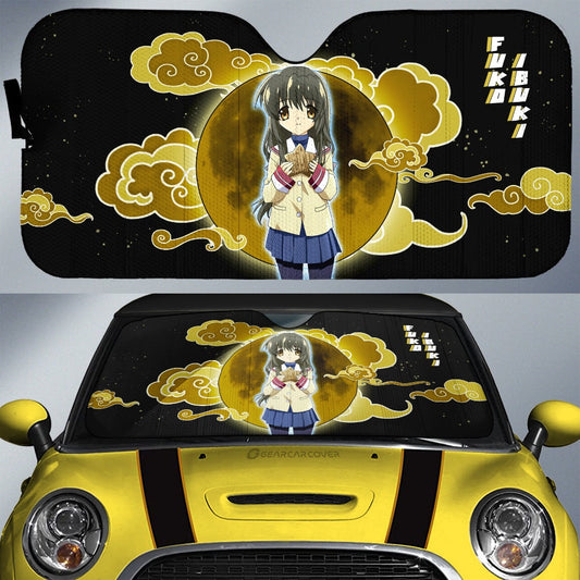 Fuko Ibuki Car Sunshade Custom Clannad Anime Car Accessories - Gearcarcover - 1