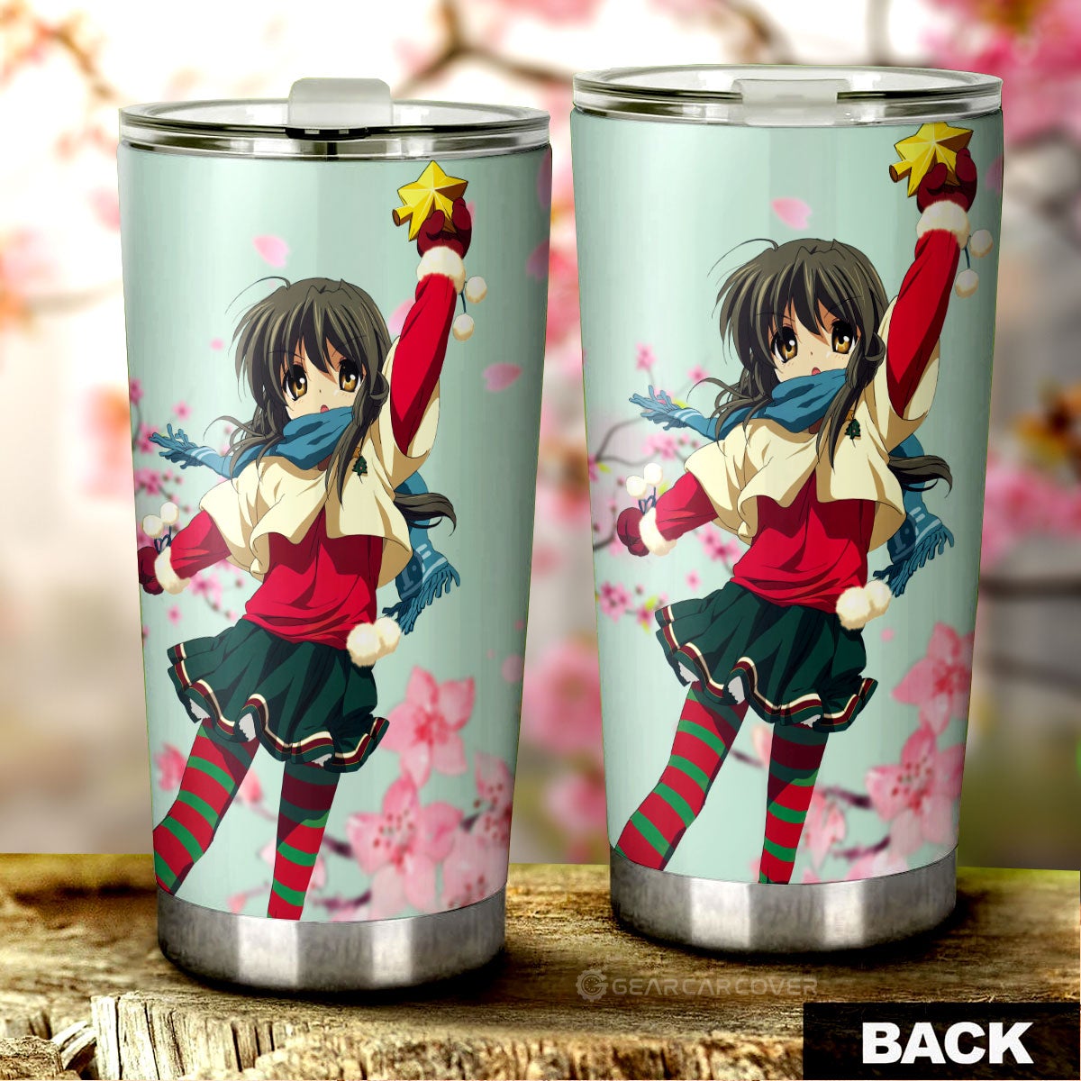 Fuko Ibuki Tumbler Cup Custom Clannad Anime Car Accessories - Gearcarcover - 3