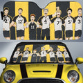 Fukurodani Academy Car Sunshade Custom Anime Haikyuu Car Accessories - Gearcarcover - 1