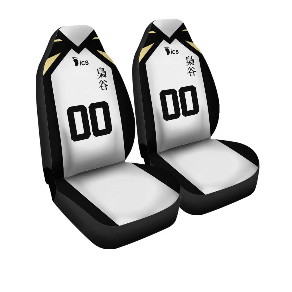 Fukurodani Car Seat Covers Personalized Haikyuu Anime Car Accessories - Gearcarcover - 3