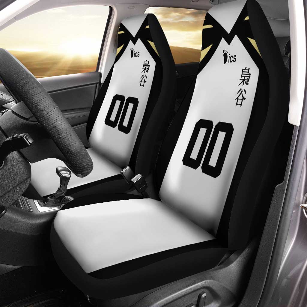Fukurodani Car Seat Covers Personalized Haikyuu Anime Car Accessories - Gearcarcover - 1