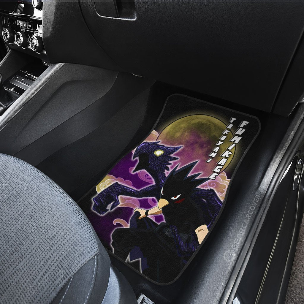 Fumikage Tokoyami Car Floor Mats Custom Anime My Hero Academia Car Interior Accessories - Gearcarcover - 4