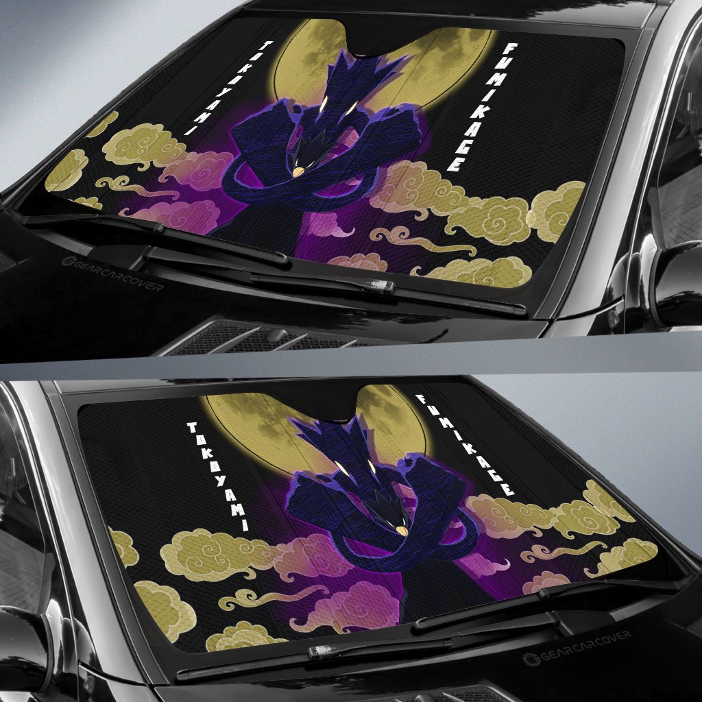 Fumikage Tokoyami Car Sunshade Custom My Hero Academia Anime Car Accessories - Gearcarcover - 2