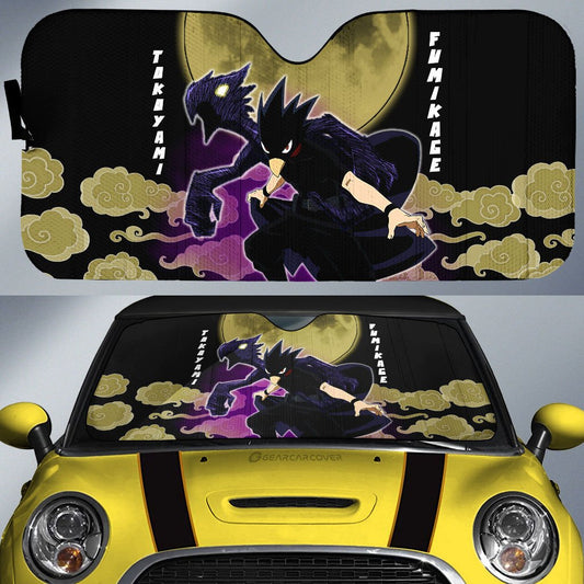 Fumikage Tokoyami Car Sunshade Custom My Hero Academia Anime Car Accessories - Gearcarcover - 1