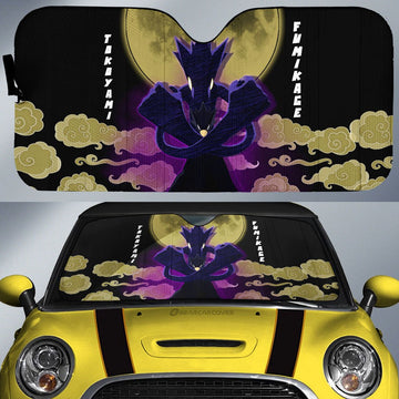 Fumikage Tokoyami Car Sunshade Custom My Hero Academia Anime Car Accessories - Gearcarcover - 1