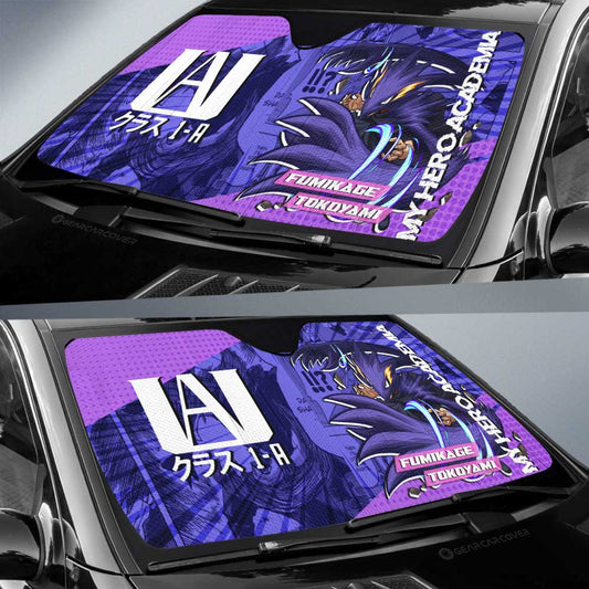 Fumikage Tokoyami Car Sunshade Custom My Hero Academia Car Interior Accessories - Gearcarcover - 2