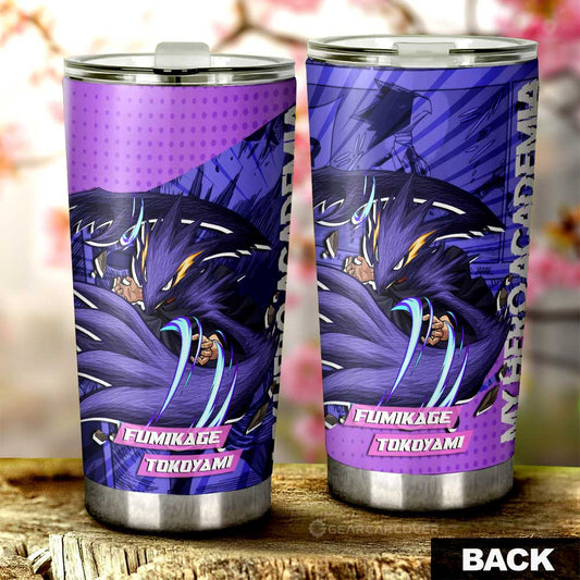 Fumikage Tokoyami Tumbler Cup Custom My Hero Academia Car Interior Accessories - Gearcarcover - 2