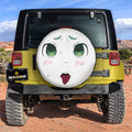 Funny Ahegao Face Spare Tire Covers Custom Ahegao Style Car Accessories - Gearcarcover - 3