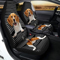 Funny Beagle Car Seat Covers Custom Beagle Car Accessories For Dog Lovers - Gearcarcover - 3