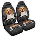 Funny Beagle Car Seat Covers Custom Beagle Car Accessories For Dog Lovers - Gearcarcover - 4