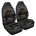 Funny Black Cat Car Seat Covers Custom Black Cat Car Accessories For Cat Lovers - Gearcarcover - 4