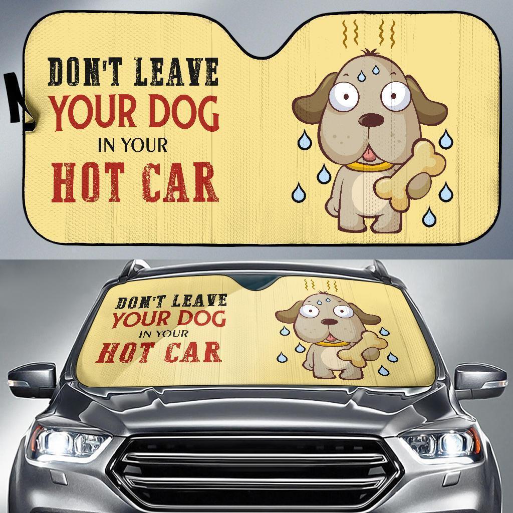 Funny Dog Car Sunshade Custom Car Interior Accessories - Gearcarcover - 1