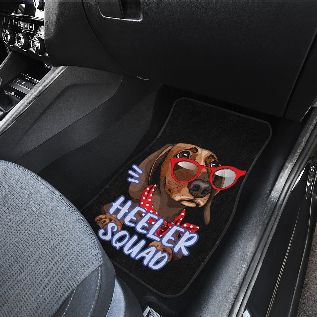 Funny Dog Dachshund Car Floor Mats Custom Car Accessories - Gearcarcover - 4