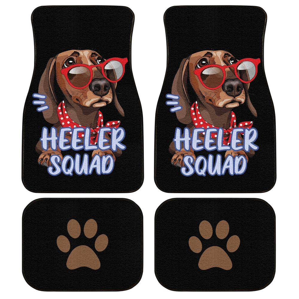 Funny Dog Dachshund Car Floor Mats Custom Car Accessories - Gearcarcover - 1