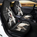 Funny Husky Car Seat Covers Custom Husky Car Accessories For Dog Lovers - Gearcarcover - 3