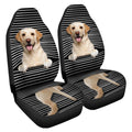 Funny Labrador Retriever Car Seat Covers Custom Labrador Retriever Car Accessories For Dog Lovers - Gearcarcover - 4
