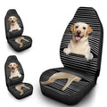 Funny Labrador Retriever Car Seat Covers Custom Labrador Retriever Car Accessories For Dog Lovers - Gearcarcover - 1
