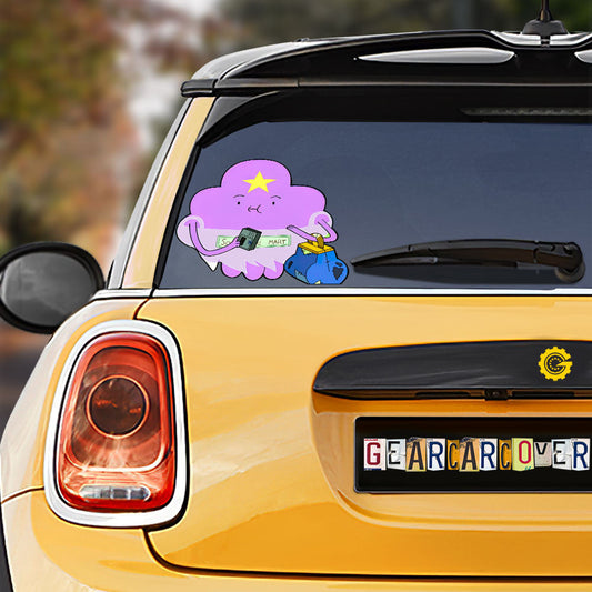 Funny Lumpy Space Princess Car Sticker Custom Adventure Time - Gearcarcover - 1