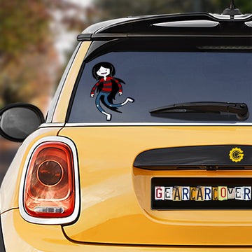 Funny Marceline Car Sticker Custom Adventure Time - Gearcarcover - 1