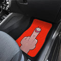 Funny Middle Finger Car Floor Mats - Gearcarcover - 2