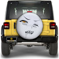 Funny Waifu Girl Face Spare Tire Covers Custom Ahegao Style Car Accessories - Gearcarcover - 1