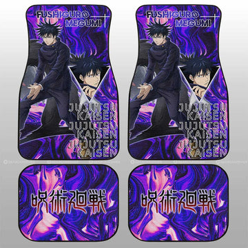 Fushiguro Megumi Car Floor Mats Custom Jujutsu Kaisen Anime Car Accessories - Gearcarcover - 1